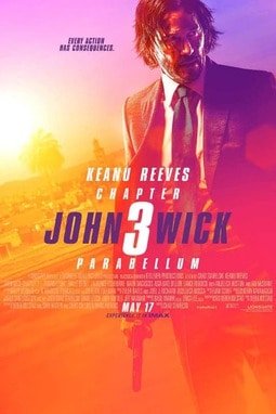 movie poster of John Wick: Chapter 3 Parabellum