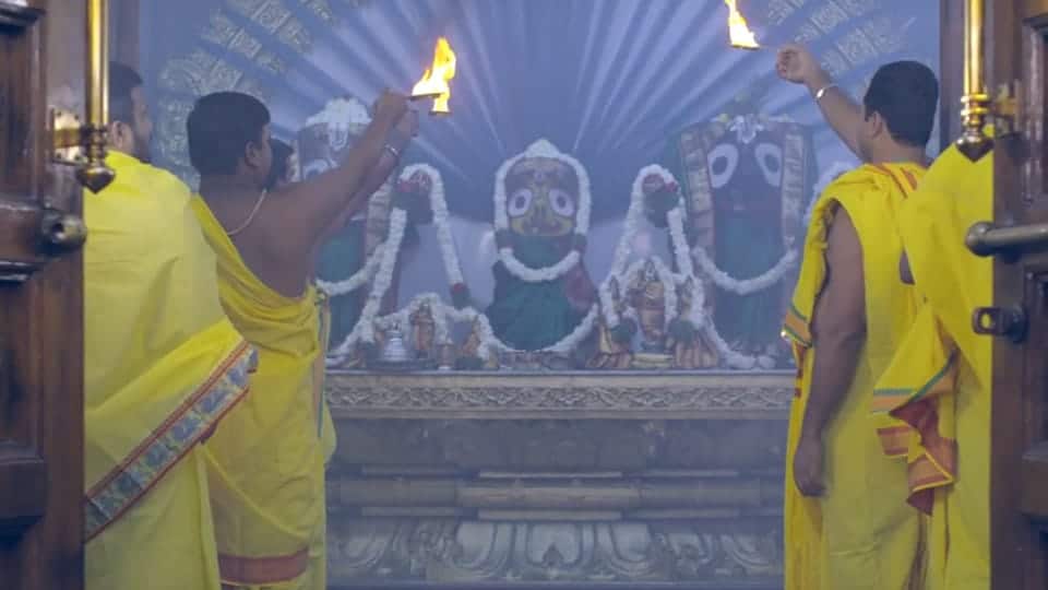 puri jagannath idols at puri jagannath temple hyderabad