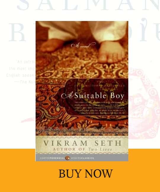 front cover of A Suitable Boy book