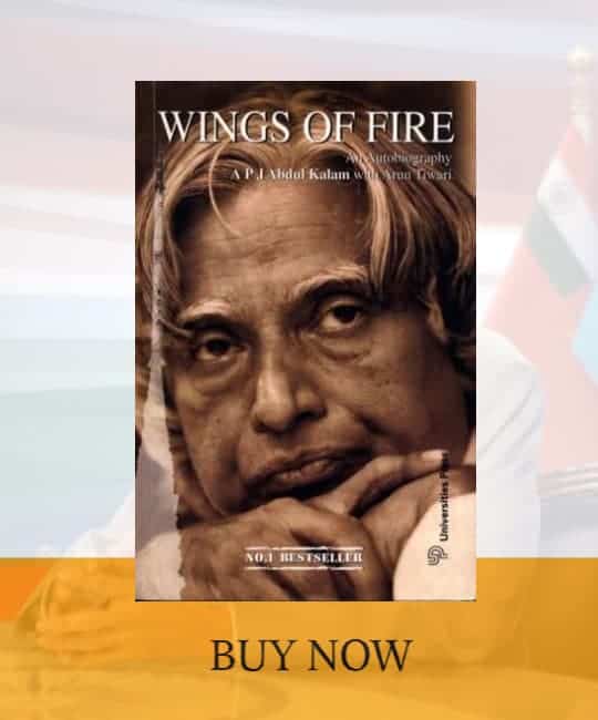 Front cover of Wings of Fire book